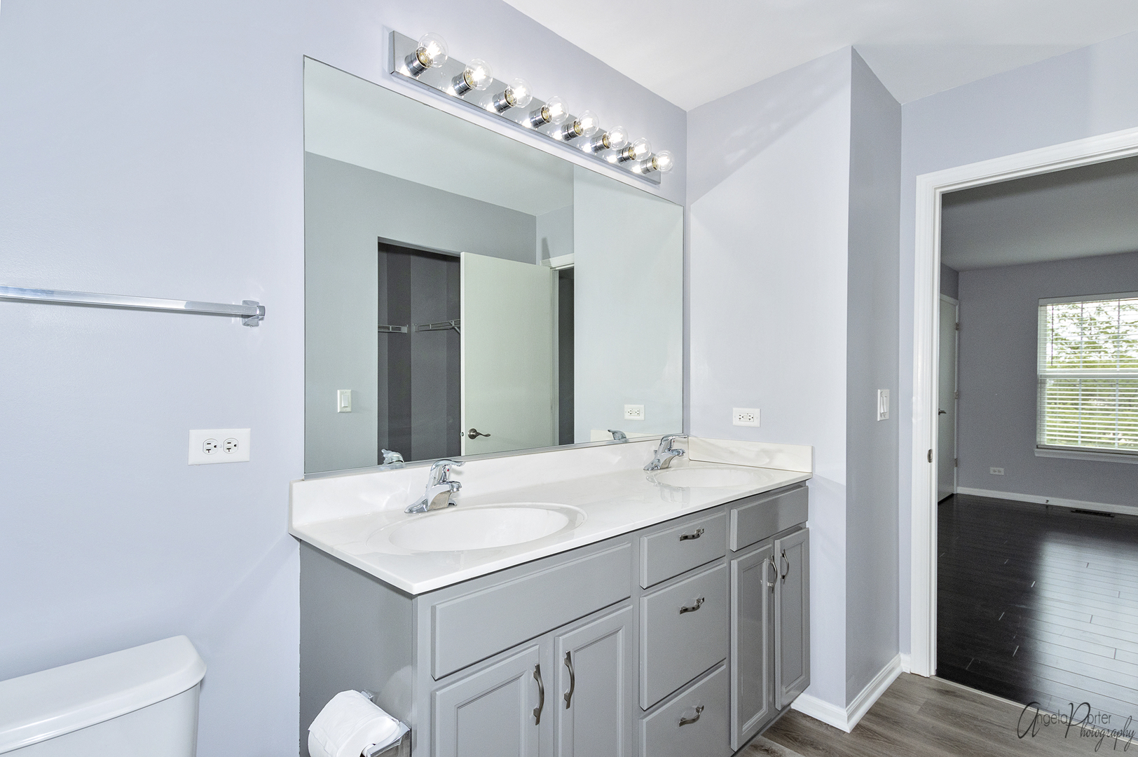 4801 Stillwater Road Wonder Lake, IL 60097 - Photo 21 of 36 a bathroom with a sink and a mirror