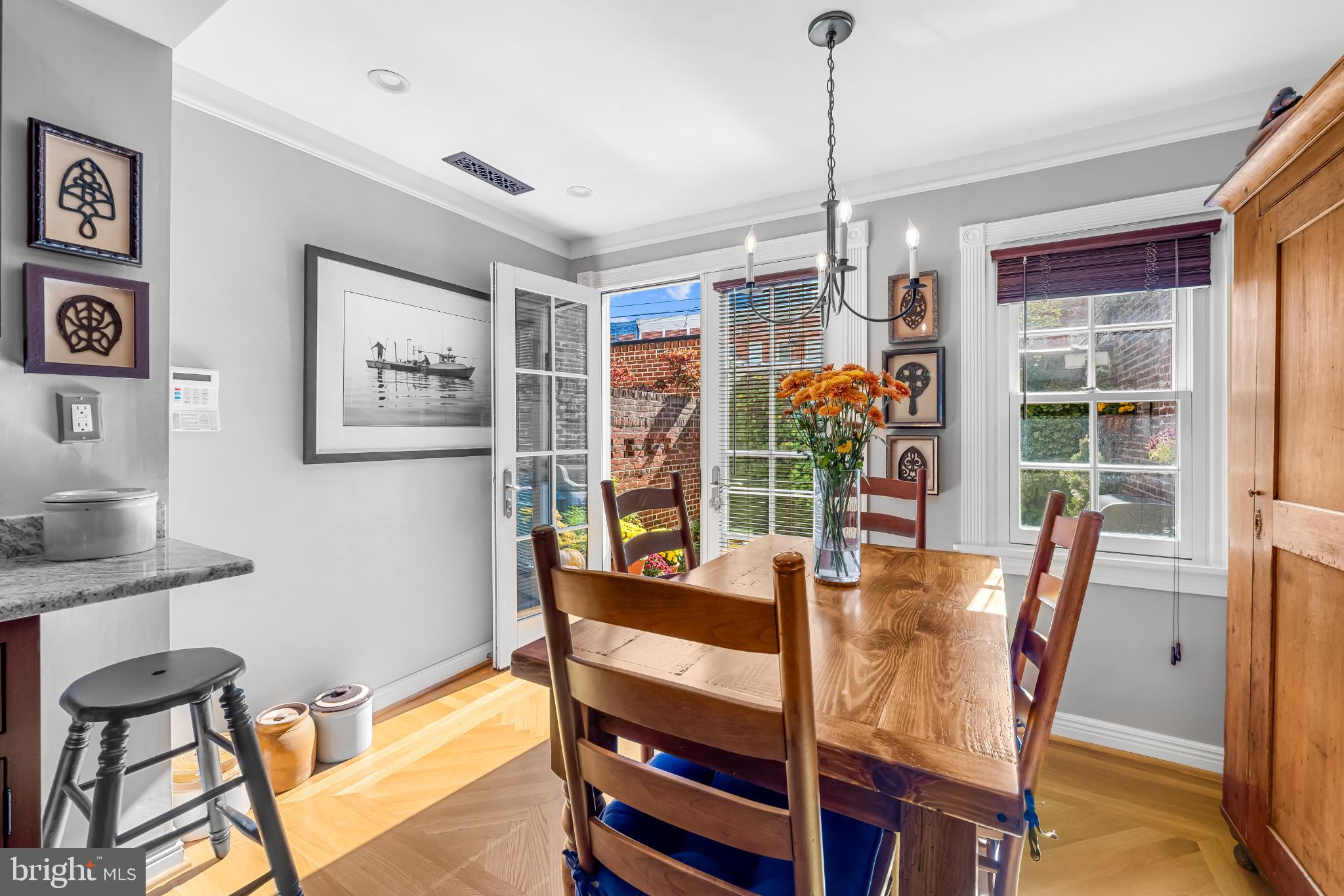 407 Warren Avenue Baltimore, MD 21230 - Photo 31 of 85 a view of a dining room with furniture window and outside view
