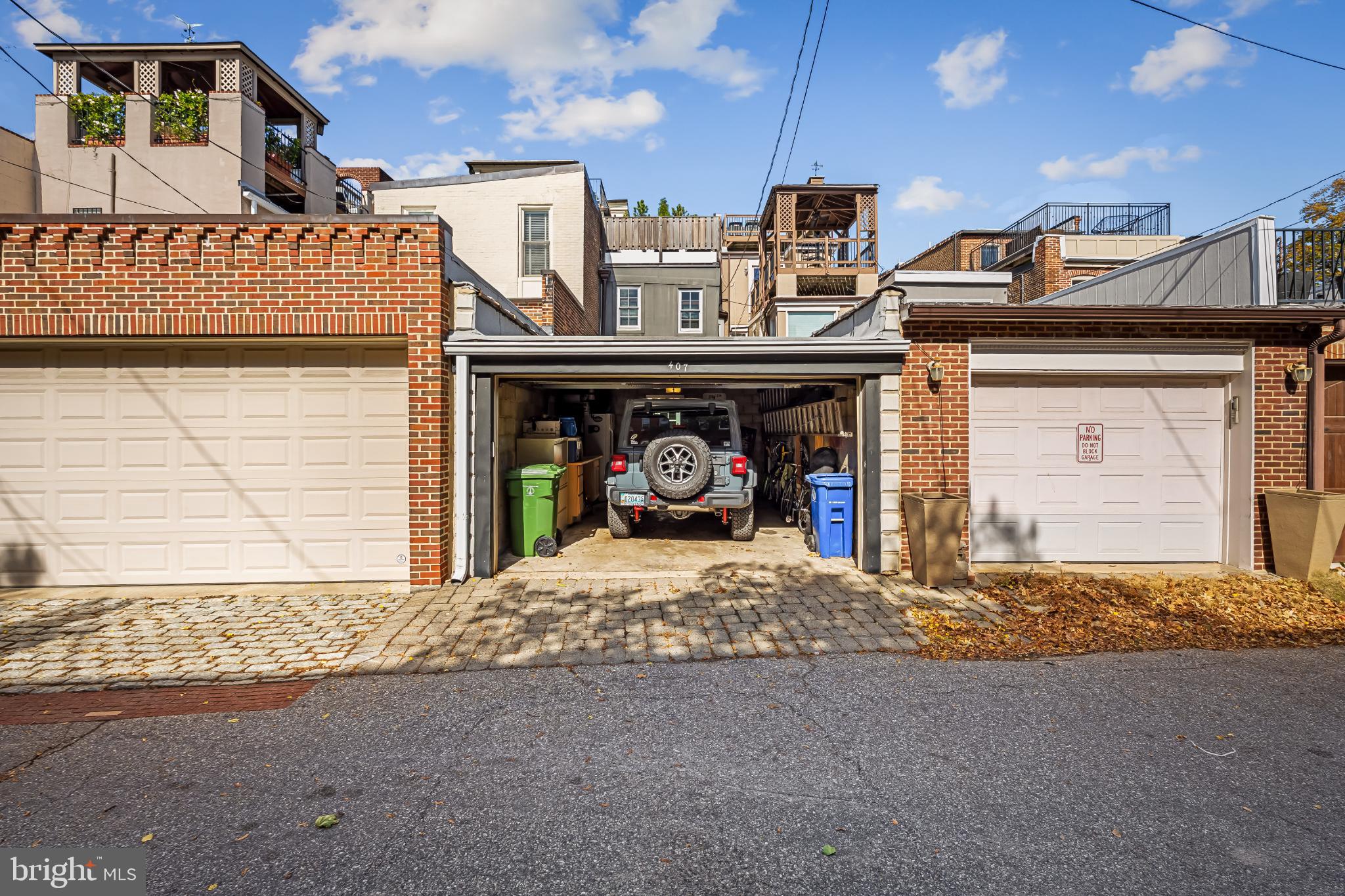 407 Warren Avenue Baltimore, MD 21230 - Photo 35 of 85 a front view of a house with basket ball court