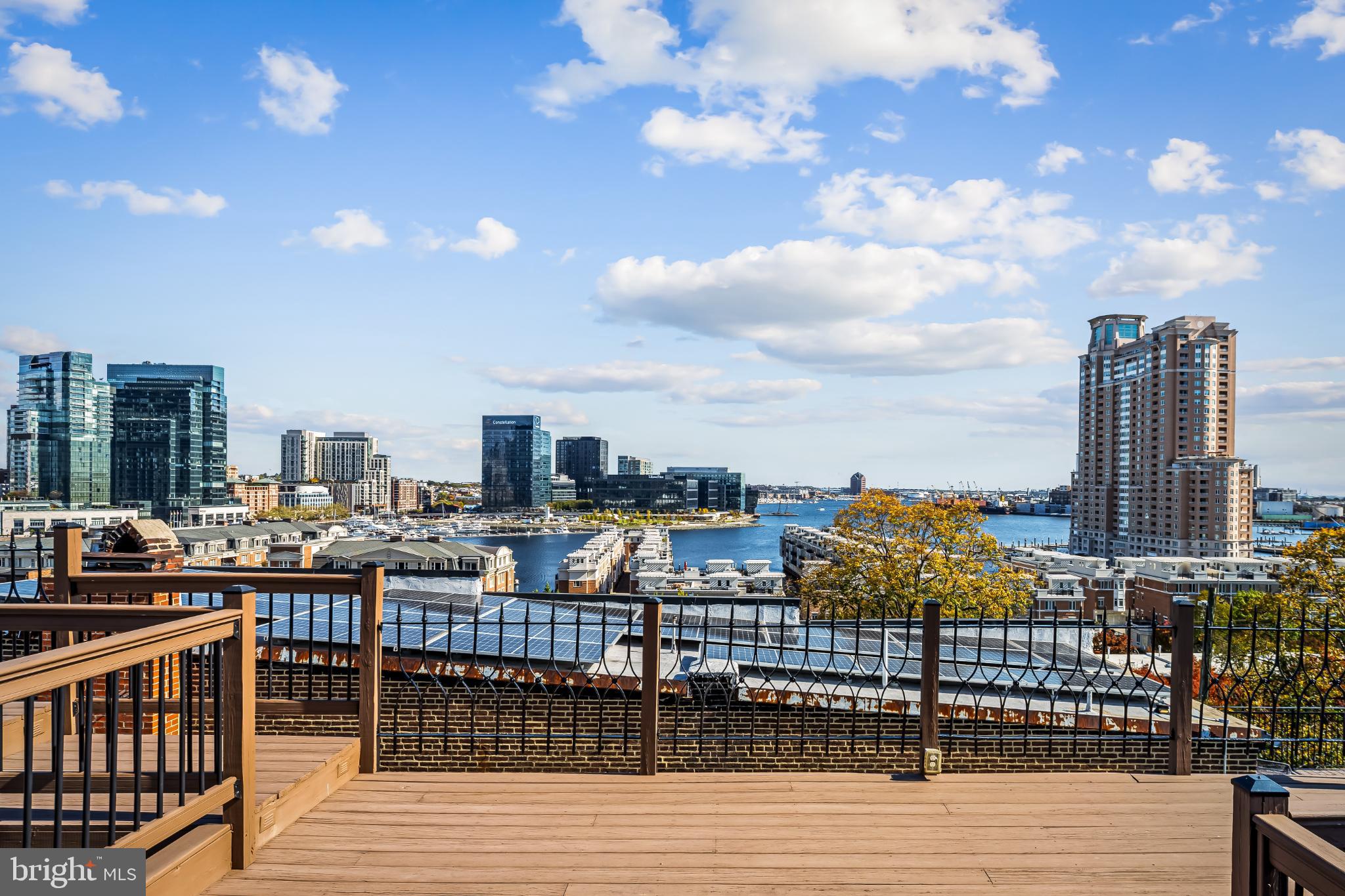 407 Warren Avenue Baltimore, MD 21230 - Photo 4 of 85 Stunning skyline views from a rooftop retreat.