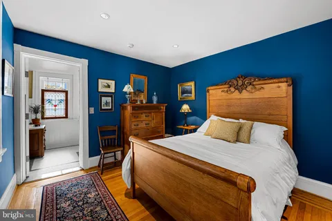 a front view of a building with street