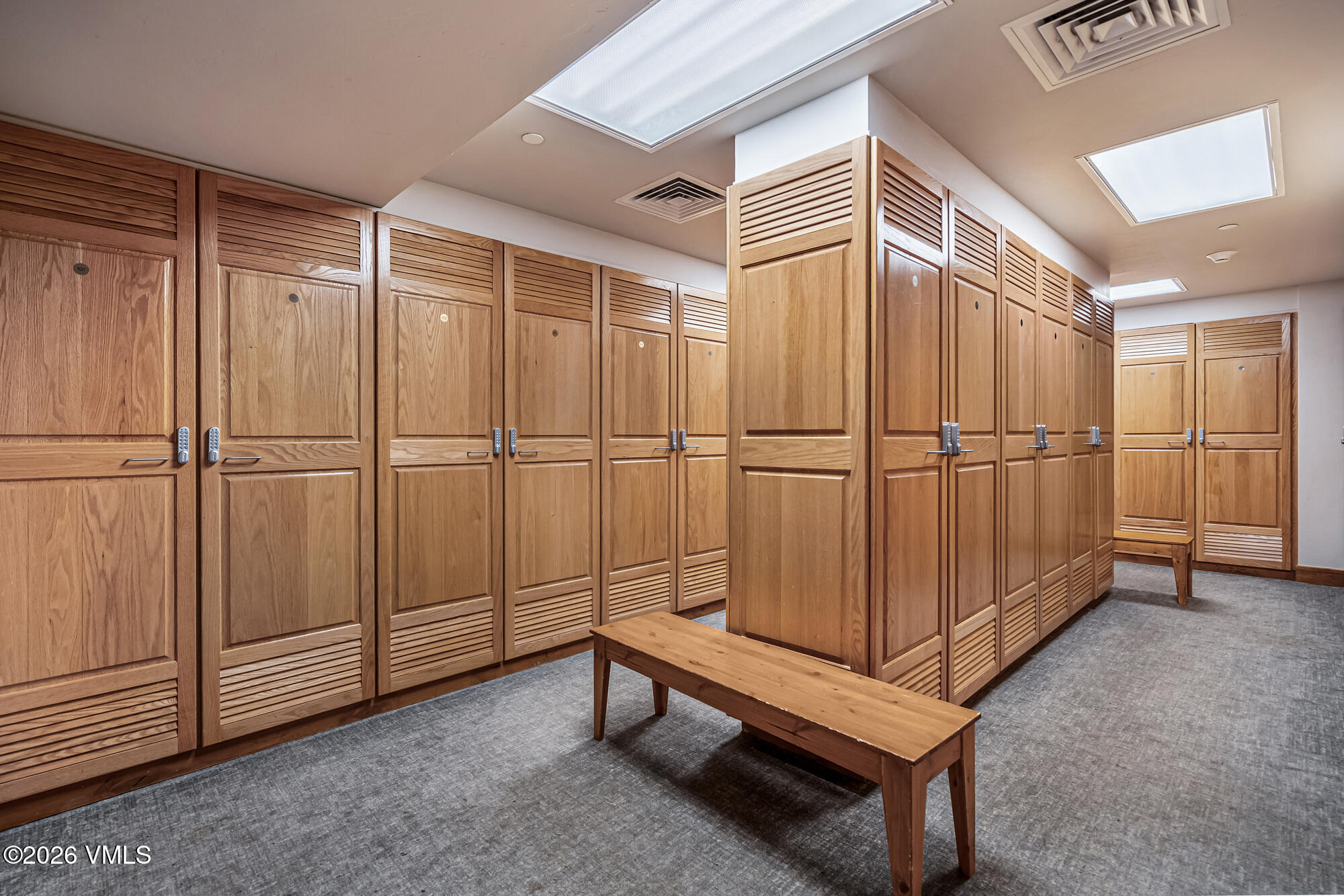 1087 Bachelor Ridge Road, Unit 205 Avon, CO 81620 - Photo 32 of 46 a view of a garage with furniture