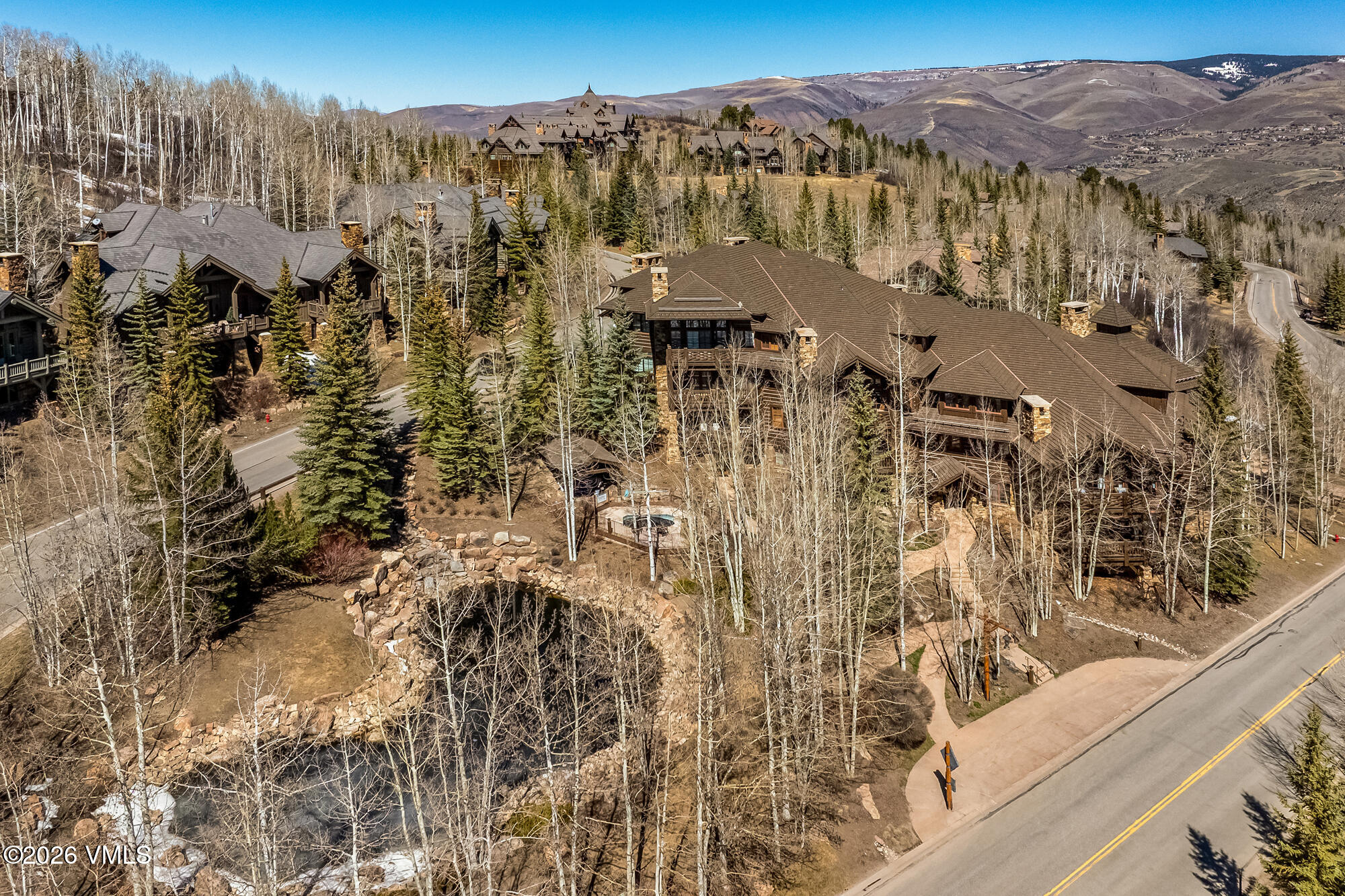 1087 Bachelor Ridge Road, Unit 205 Avon, CO 81620 - Photo 37 of 46 a view of a city with mountain