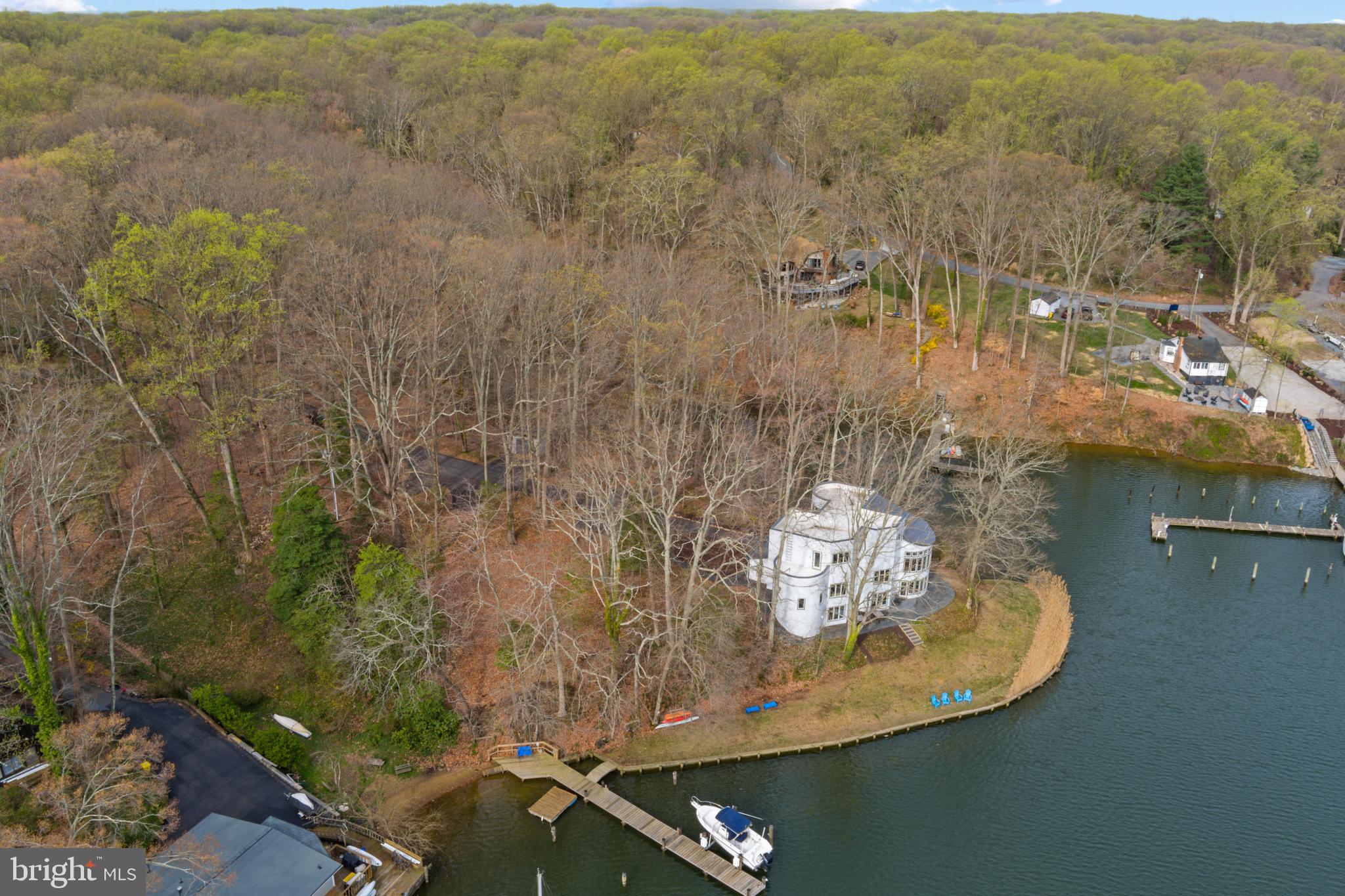 378 Forest Beach Road Annapolis, MD 21409 - Photo 40 of 42 a view of a lake from a balcony