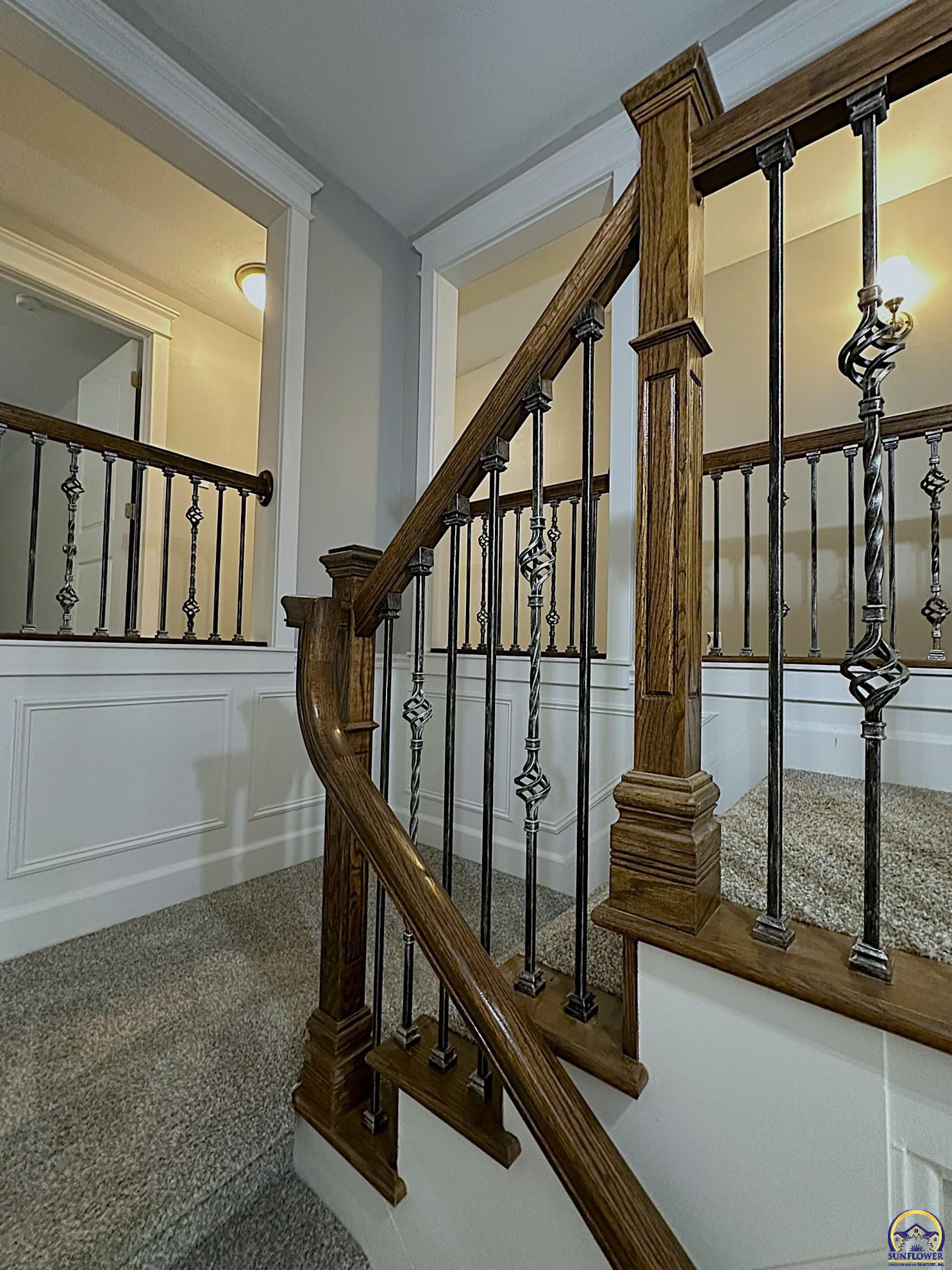 1520 Southwest Oakley Avenue Topeka, KS 66604 - Photo 9 of 76 Staircase