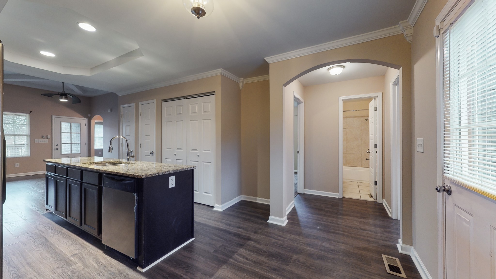 218 Larkin Springs Road Madison, TN 37115 - Photo 7 of 20 a view of kitchen with sink and wooden floor
