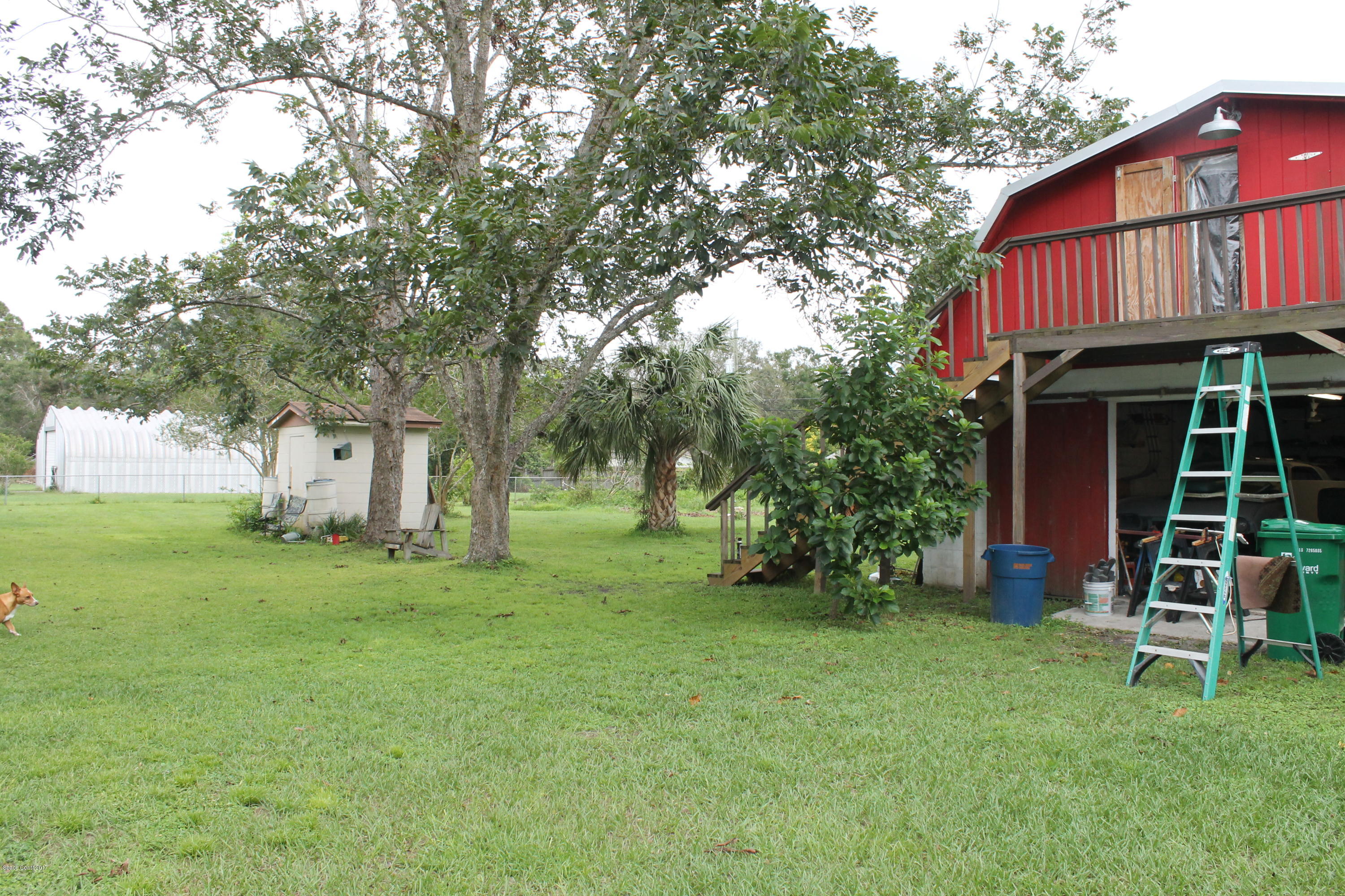 4037 Sterling Street Mims, FL 32754 - Photo 28 of 33 Barn with workshop/craftroom