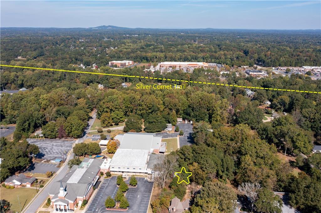 4284 Marietta Street Powder Springs, GA 30127 - Photo 63 of 70 an aerial view of a city with lots of residential buildings