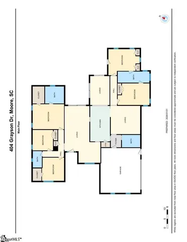 $480,000 | 404 Grayson Drive, Moore, SC 29369