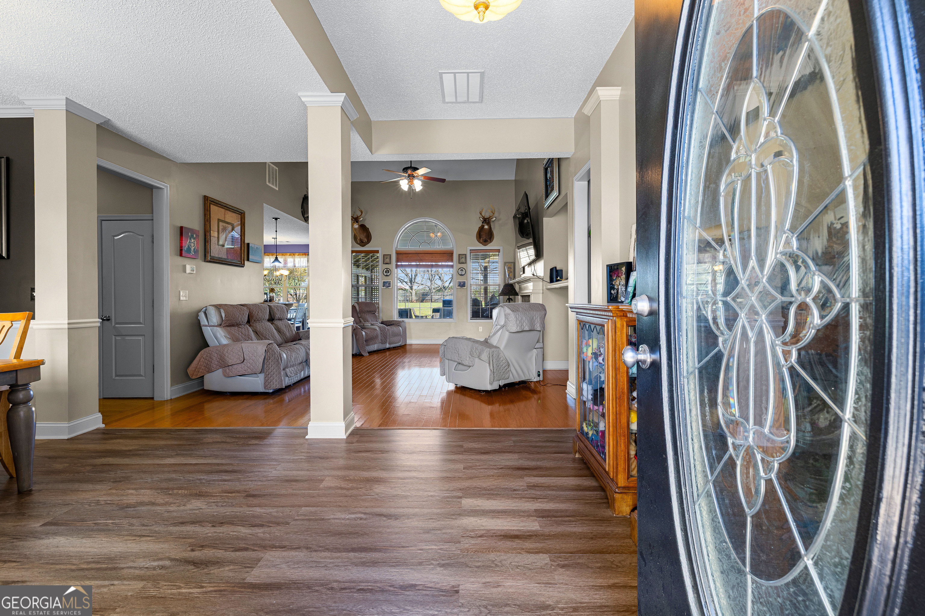 21 Hunters Overlook Drive Senoia, GA 30276 - Photo 4 of 37 a view of living room with furniture and wooden floor