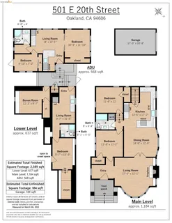 $799,000 | 501 East 20th Street, Oakland, CA 94606