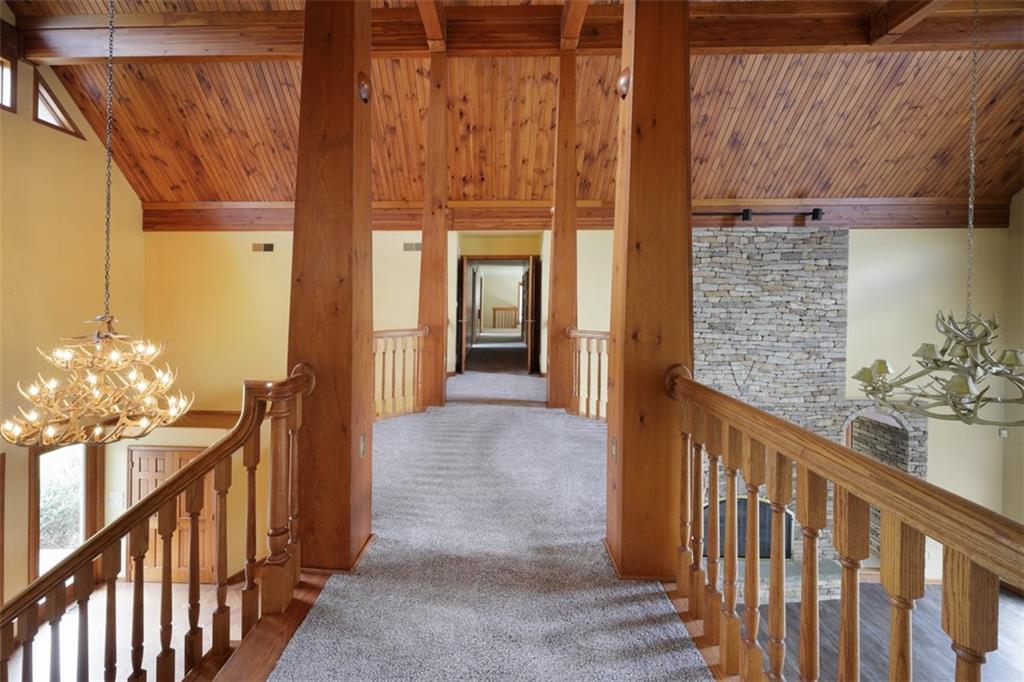 105 Serena Road Ligonier, PA 15658 - Photo 32 of 42 Catwalk across the entry and living room
