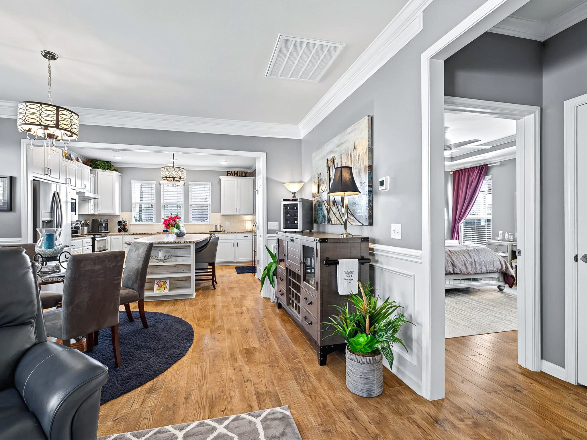 141 Tipton Pass Spring Hill, TN 37174 - Photo 14 of 49 a living room with furniture and a potted plant