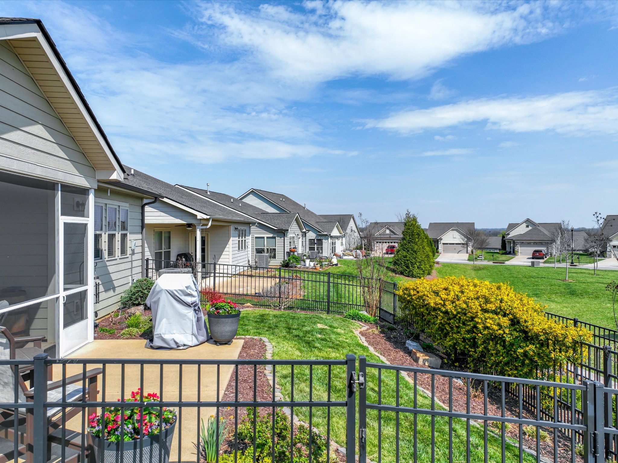 141 Tipton Pass Spring Hill, TN 37174 - Photo 37 of 49 a view of a garden from a balcony
