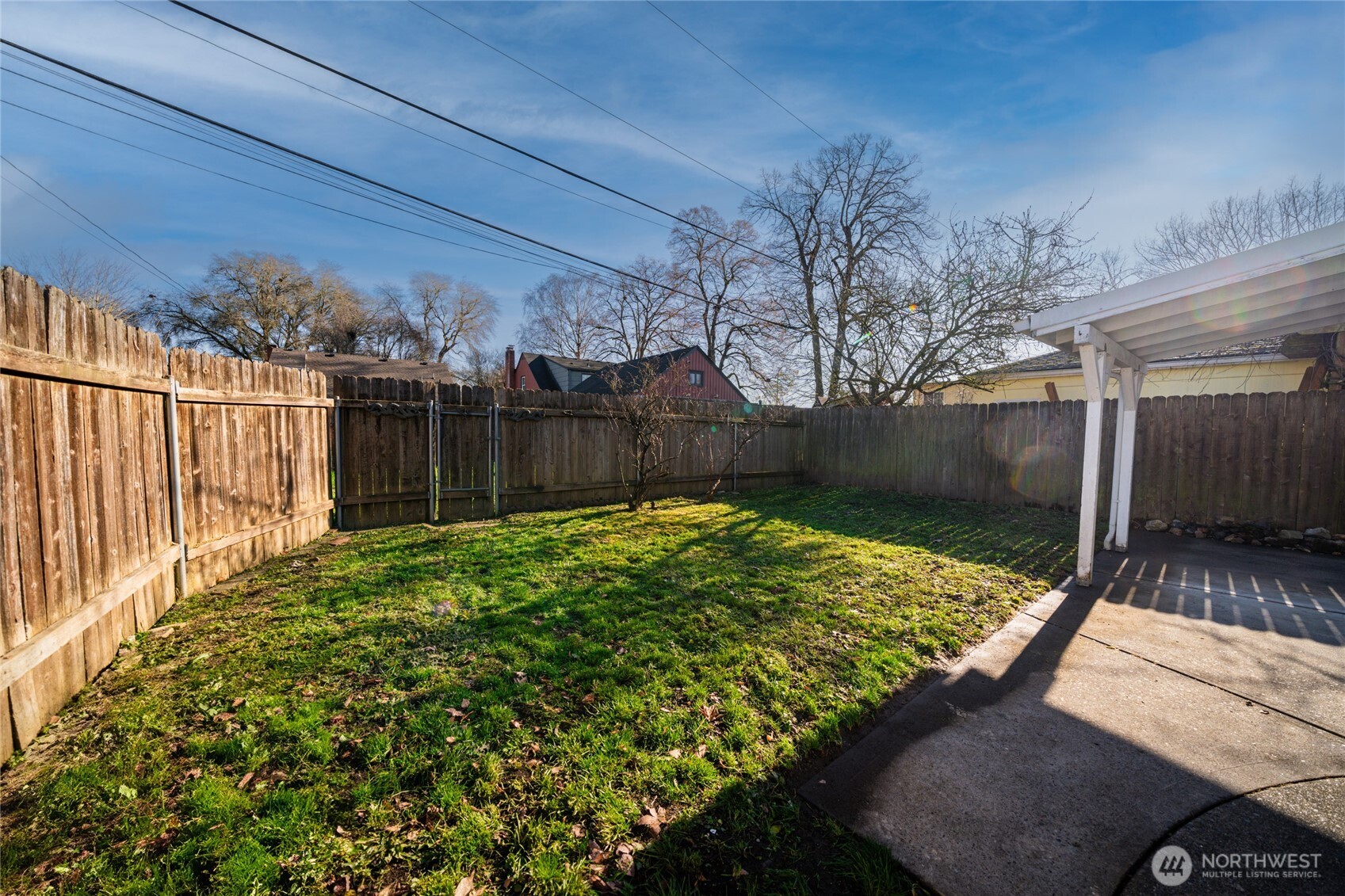 1308 19th Avenue Longview, WA 98632 - Photo 24 of 24 a view of backyard with wooden fence