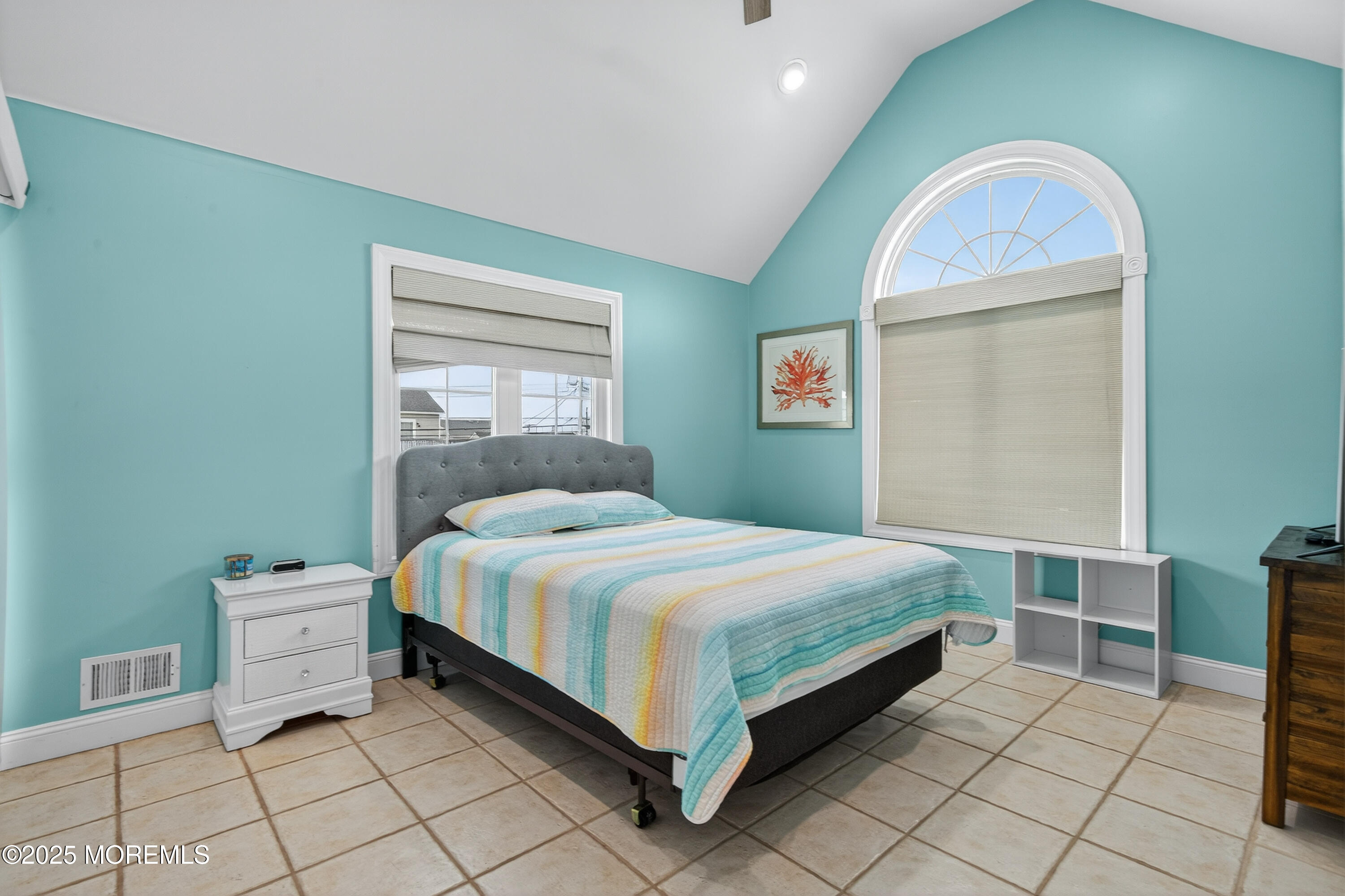 19 Haddonfield Avenue Lavallette, NJ 08735 - Photo 23 of 35 a bedroom with a bed and a window