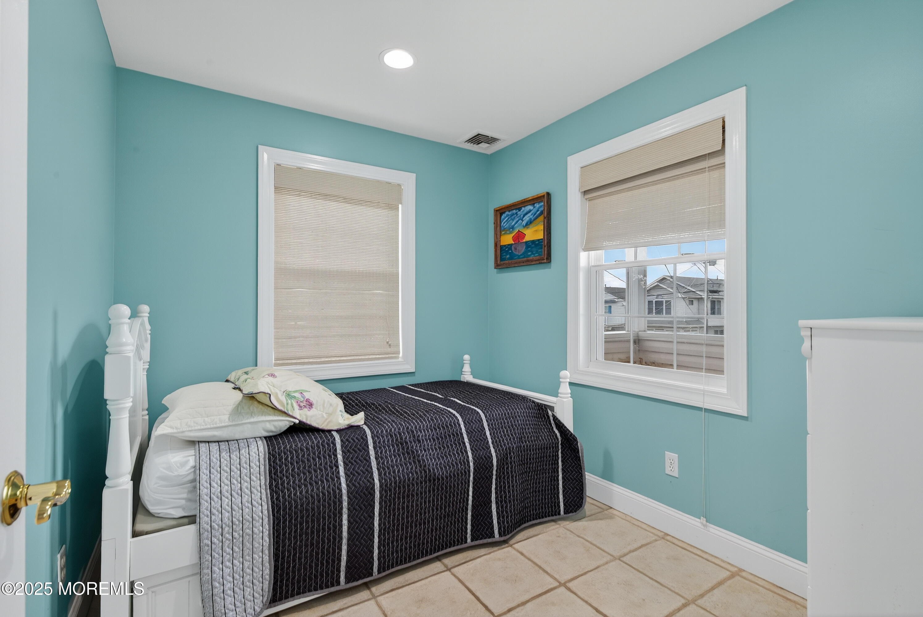 19 Haddonfield Avenue Lavallette, NJ 08735 - Photo 26 of 35 a bedroom with a bed and a window