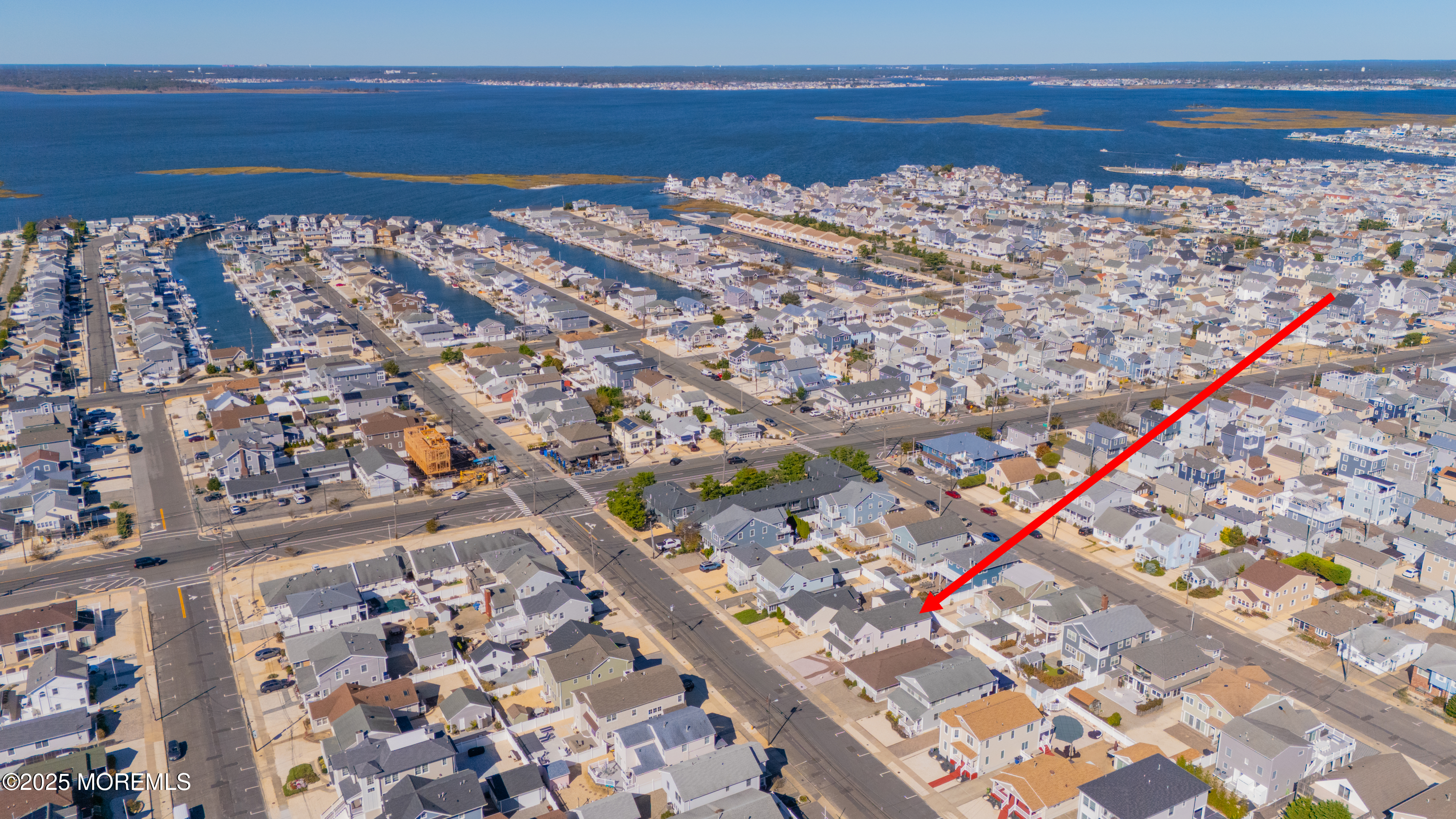 19 Haddonfield Avenue Lavallette, NJ 08735 - Photo 35 of 35 a view of a sky from a balcony