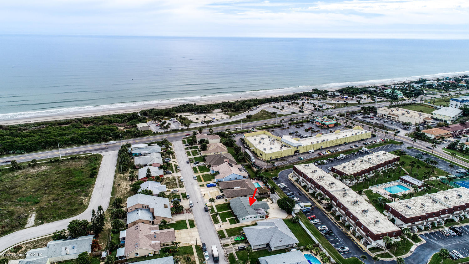 201 Ocean View Lane Melbourne, FL 32903 - Photo 20 of 21 an aerial view of a city