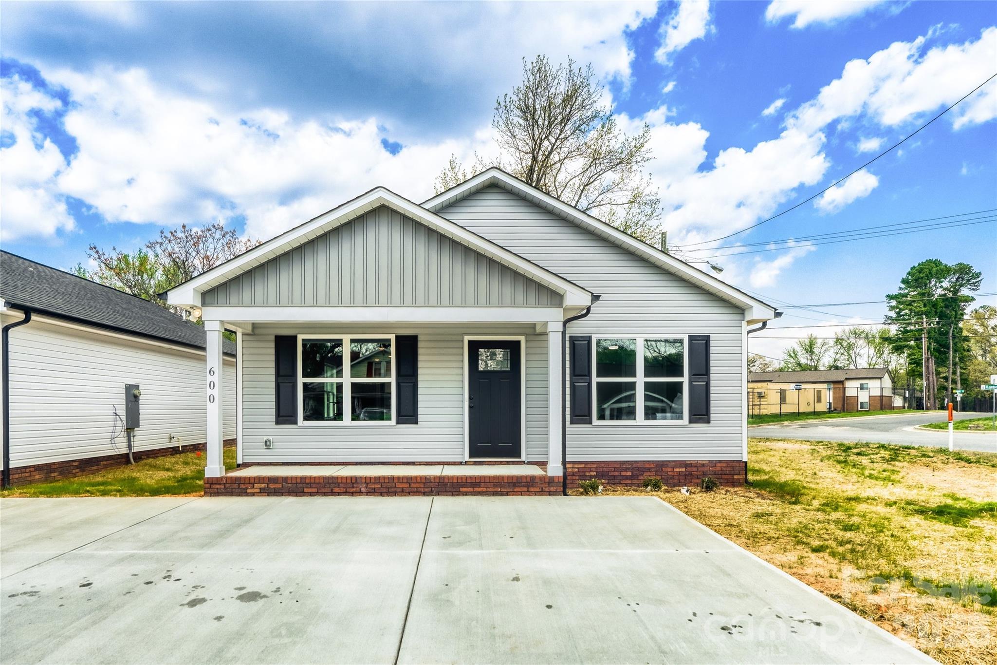a house with a outdoor space