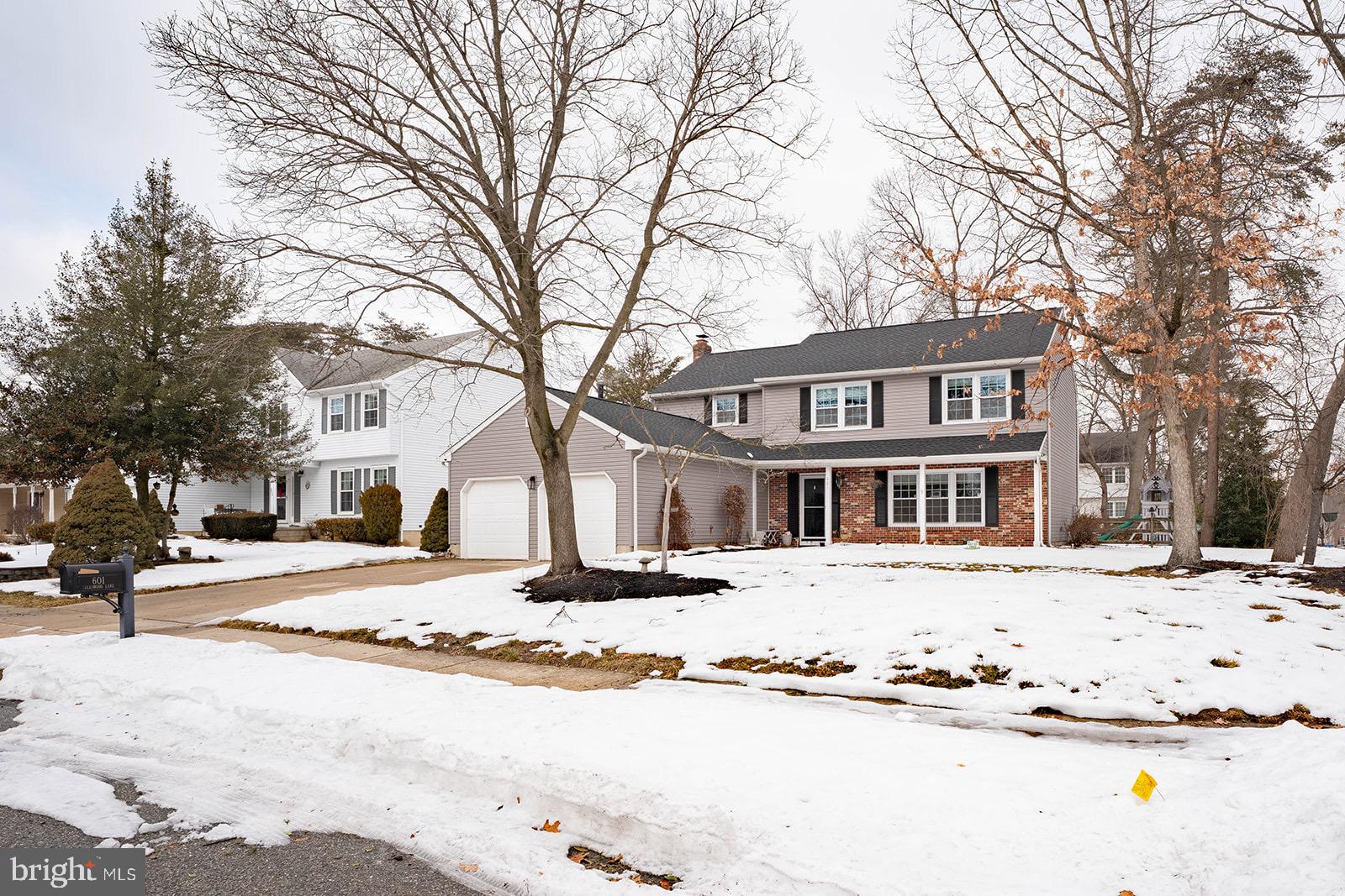 601 Tallowood Lane Mount Laurel, NJ 08054 - Photo 2 of 43 Charming home nestled in a winter landscape.