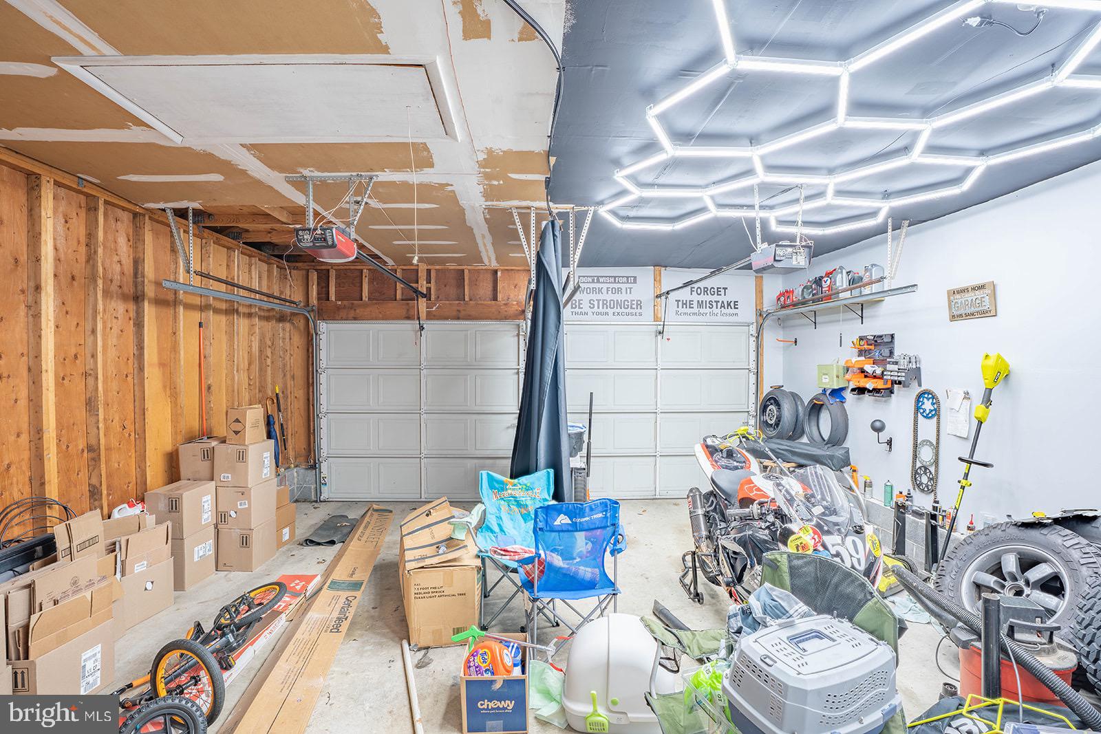 601 Tallowood Lane Mount Laurel, NJ 08054 - Photo 41 of 43 Spacious garage with modern lighting design.
