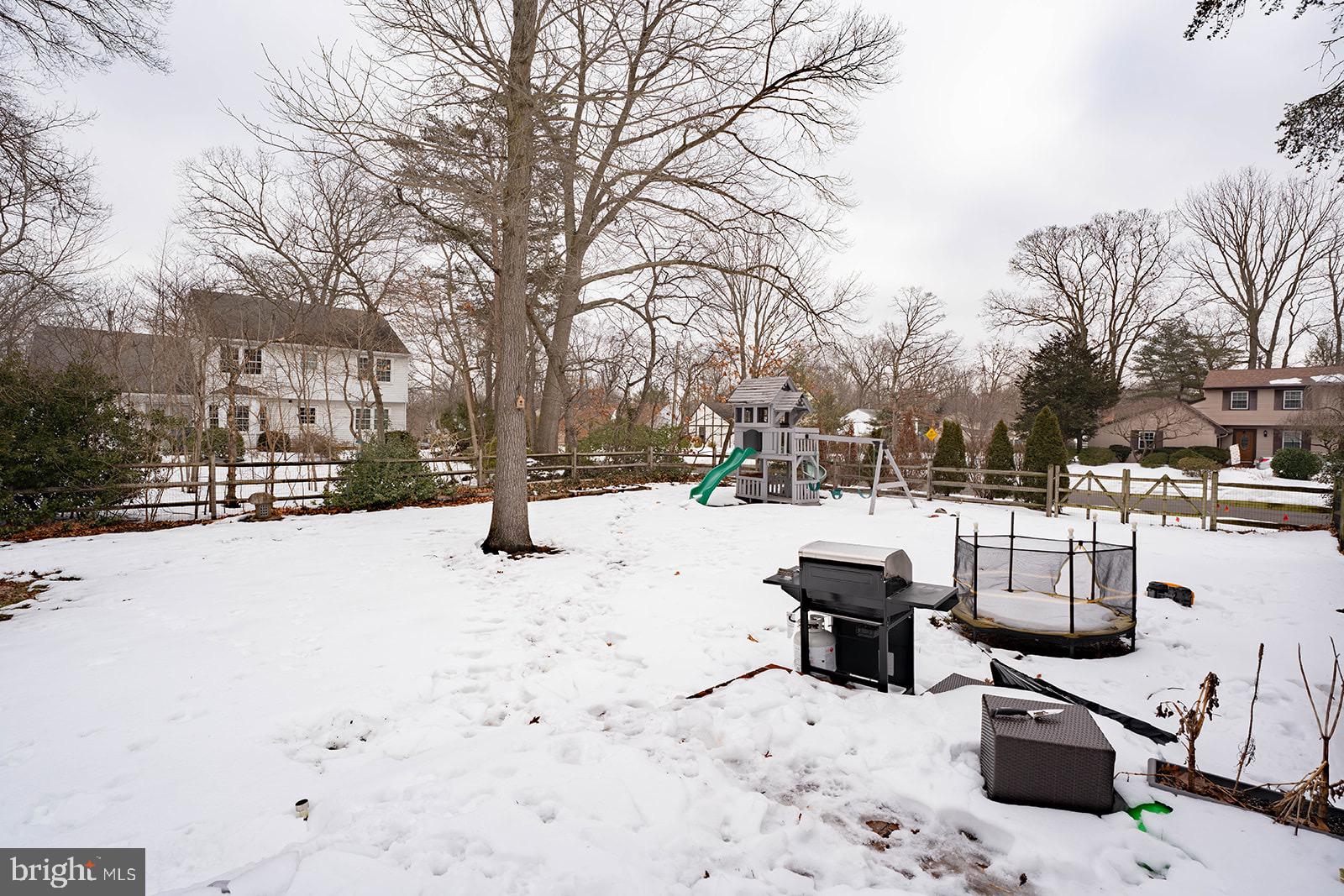 601 Tallowood Lane Mount Laurel, NJ 08054 - Photo 43 of 43 Winter Wonderland: A Snowy Backyard Retreat