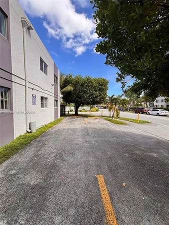 a view of a street with houses