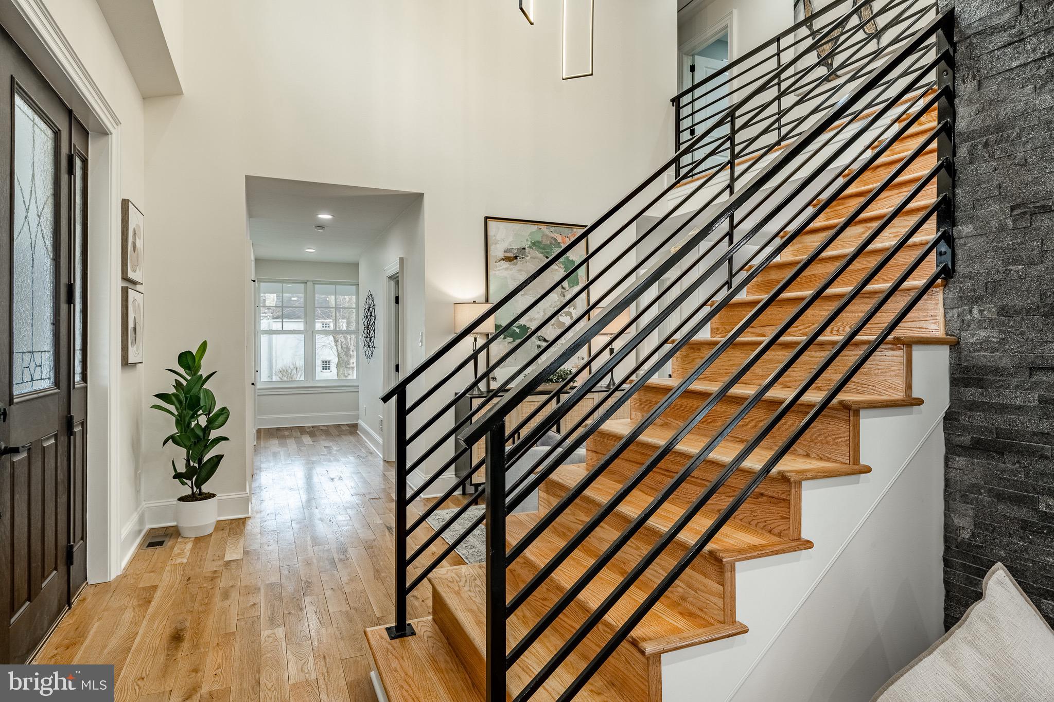 370 Boot Road West Chester, PA 19380 - Photo 18 of 56 a view of entryway with wooden floor and a potted plant