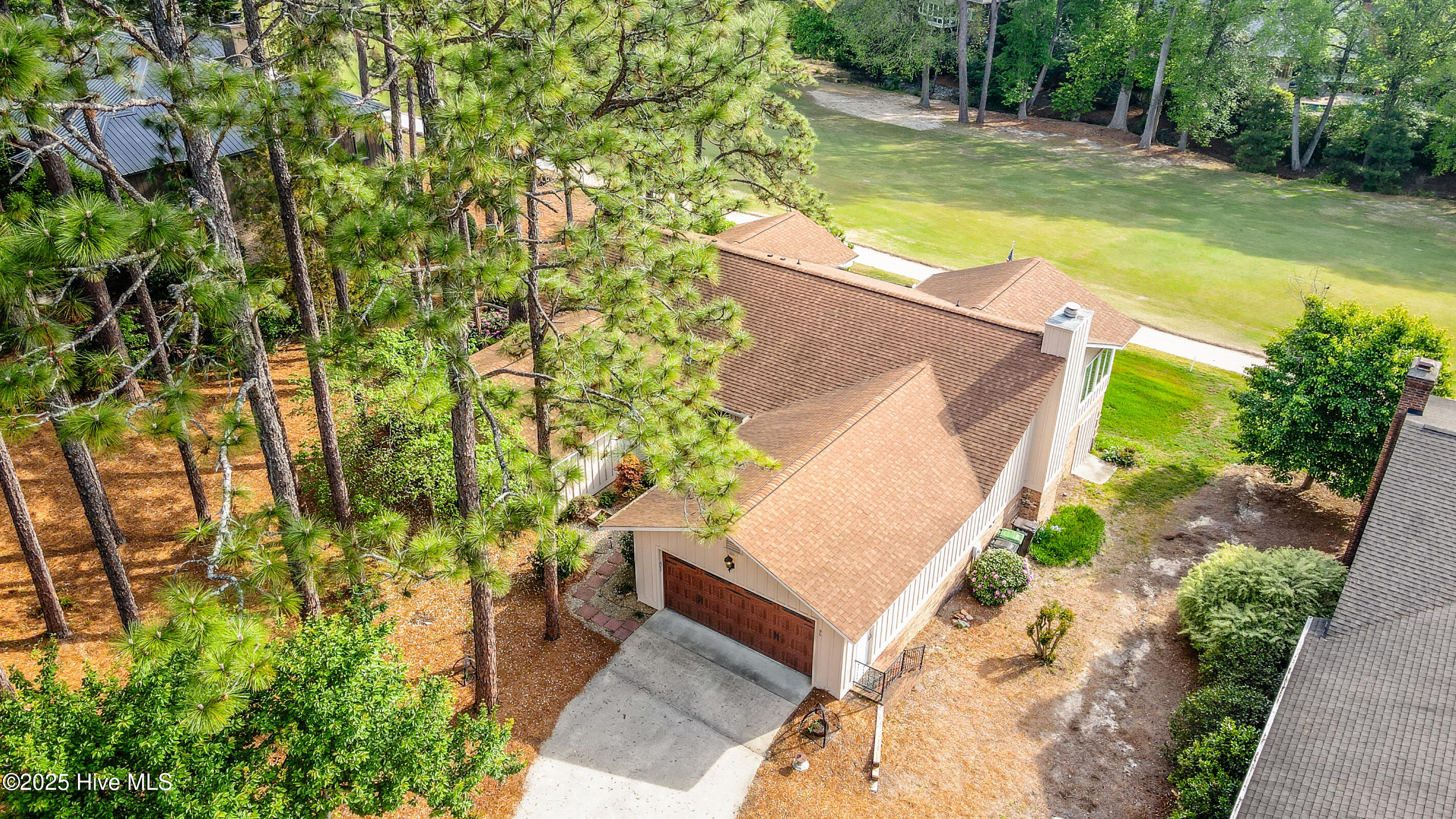 90 Ridgewood Road Pinehurst, NC 28374 - Photo 44 of 47 Drone - Front and Roof
