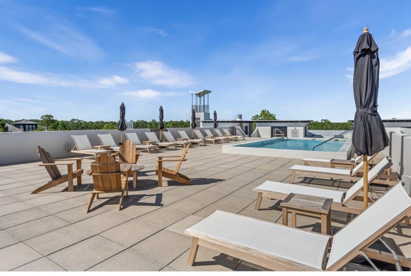 136 Georgetown Avenue, Unit 2F Inlet Beach, FL 32461 - Photo 50 of 126 Very Spacious Pool Area