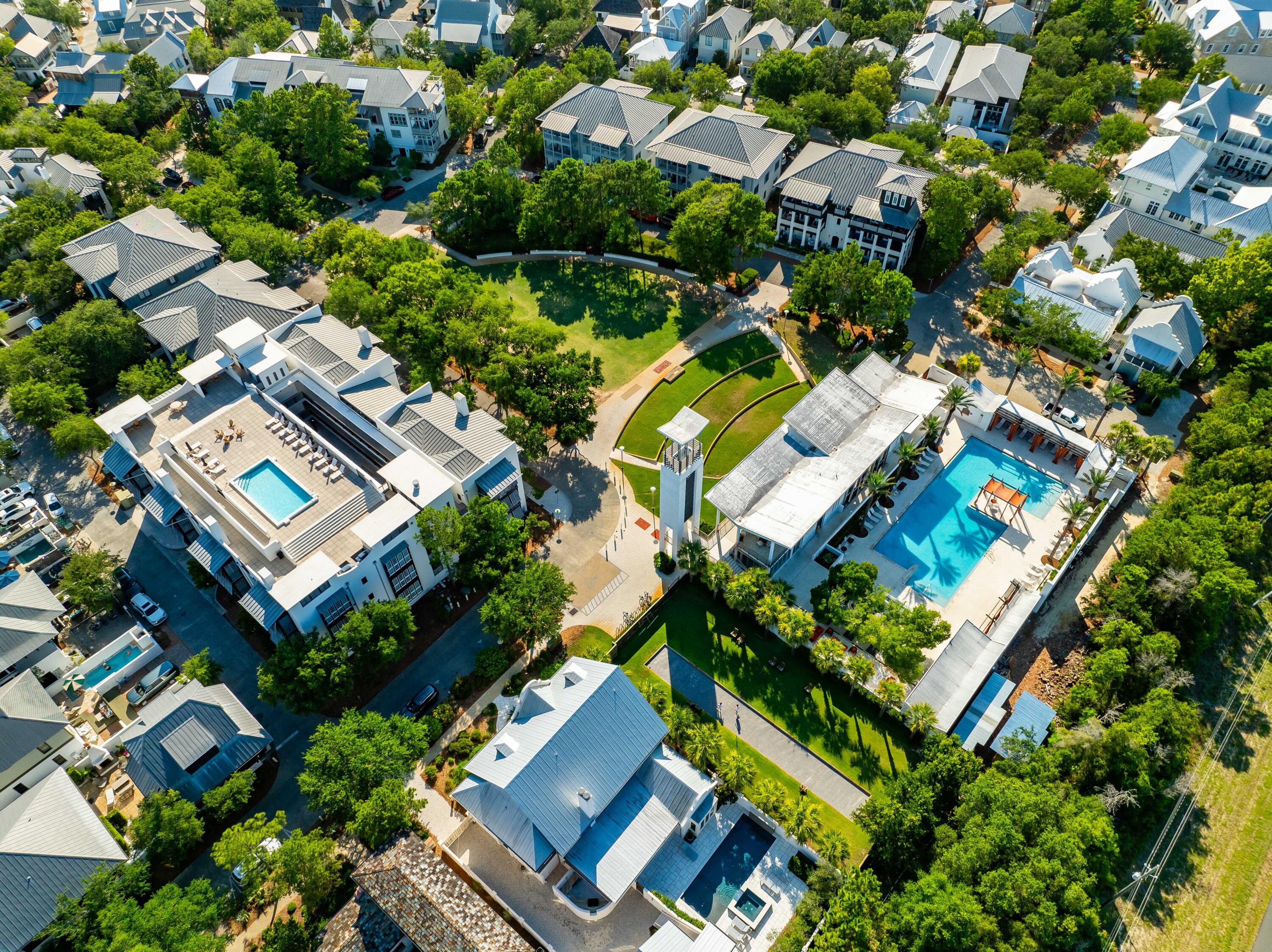 136 Georgetown Avenue, Unit 2F Inlet Beach, FL 32461 - Photo 98 of 126 Rosemary Beach PRC Aerial-5