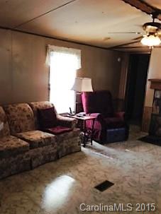 138 Woodland Church Road Clyde, NC 28721 - Photo 12 of 22 a living room with furniture and a fireplace