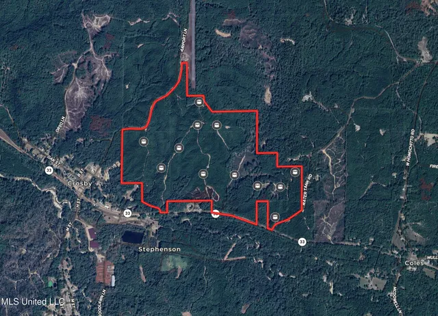 $1,185,600 | Airport Lane Road, Crosby, MS 39633