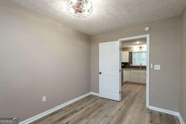 wooden floor in an empty room