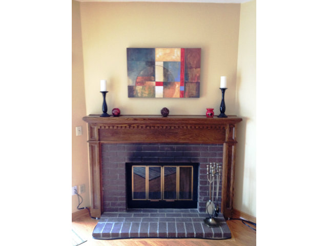 277 Michigan Road Milpitas, CA 95035 - Photo 14 of 25 a living room with a fireplace and a potted plant