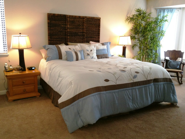 277 Michigan Road Milpitas, CA 95035 - Photo 15 of 25 a bedroom with a bed and a night stand