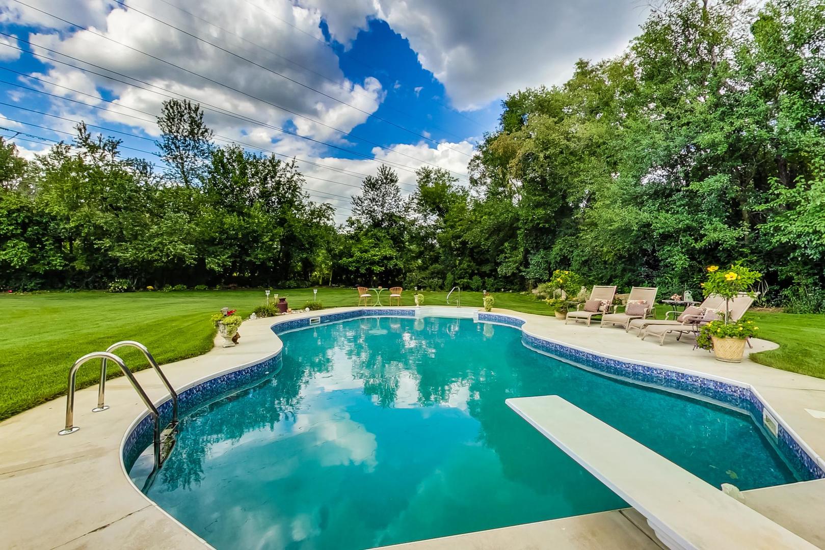 8901 Maple Avenue Burr Ridge, IL 60527 - Photo 57 of 68 a view of a swimming pool with a yard