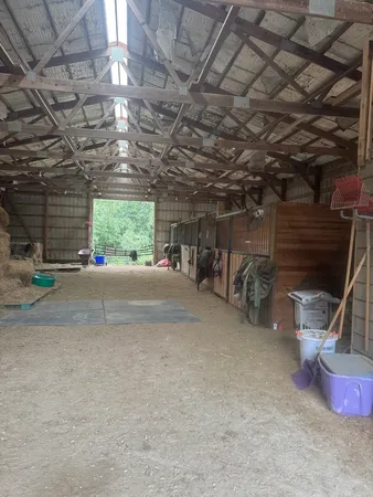 a view of entryway with a small space