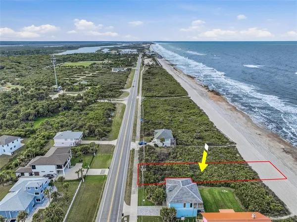 a view of a garden from a balcony