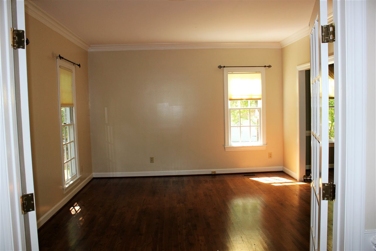 French Doors Open into Living Room/Office