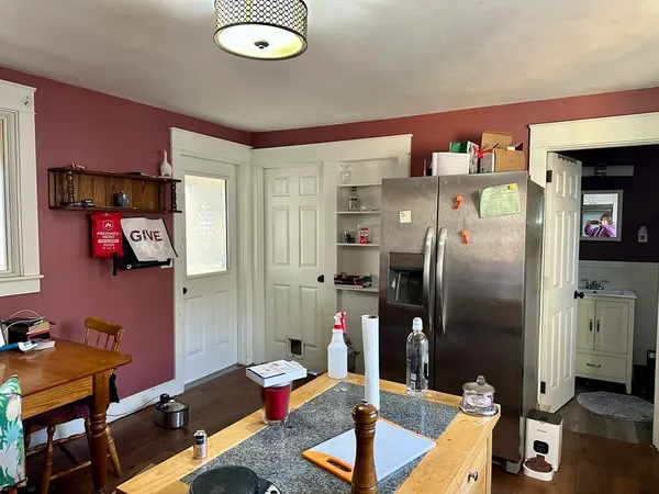 a work room with furniture