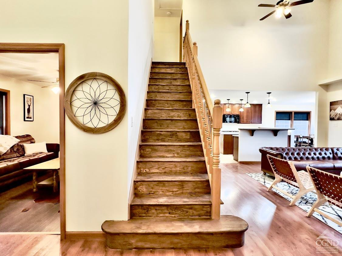 90 Cramer Road Jewett, NY 12444 - Photo 16 of 50 a view of entryway and hall with wooden floor