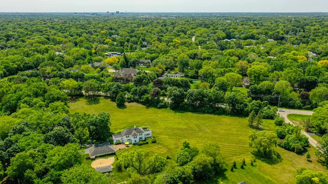 a view of an outdoor space and a yard