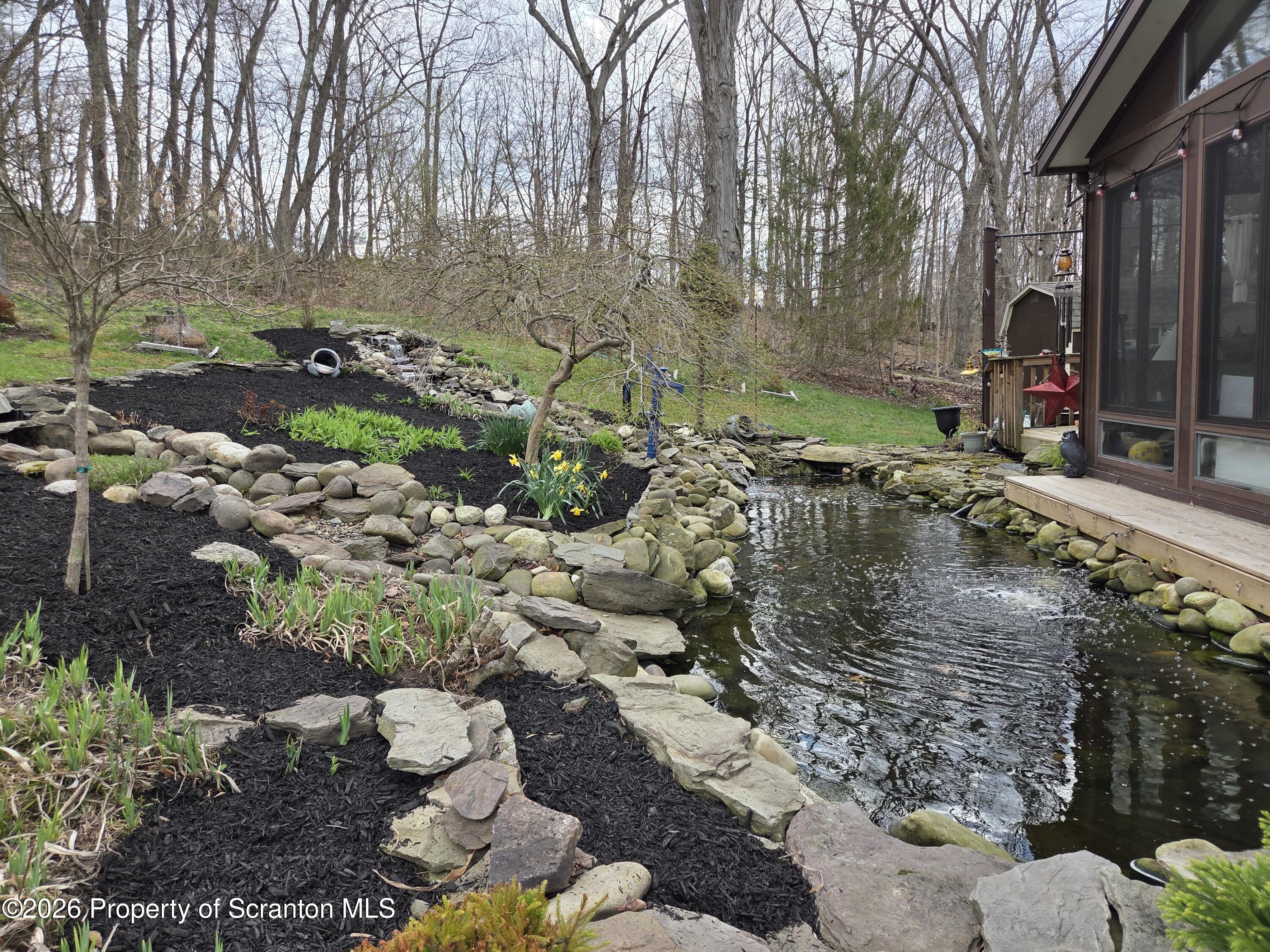 142 Dark Hollow Road Tunkhannock, PA 18657 - Photo 6 of 35 Fish pond