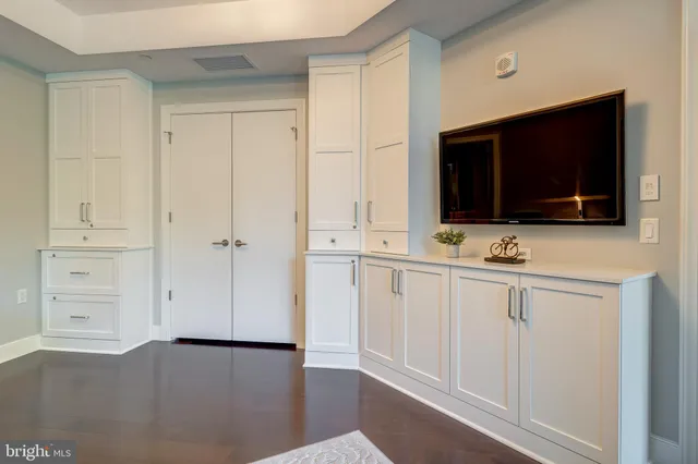 a view of a city with tall buildings