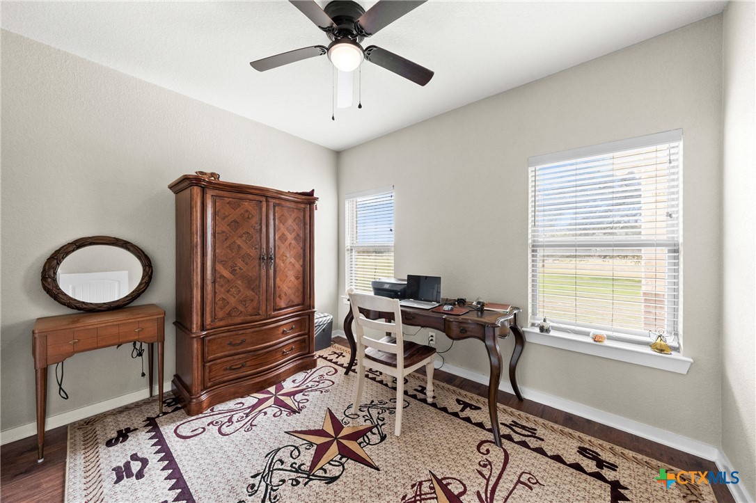 452 County Road 470 Chilton, TX 76632 - Photo 11 of 47 a work room with furniture and a window