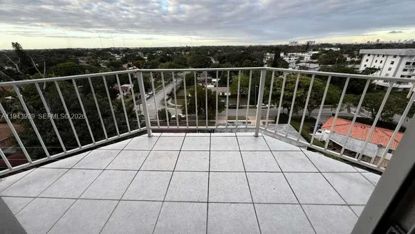 a view of balcony