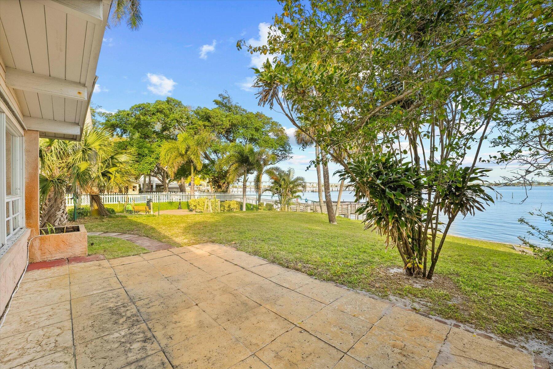101 South Colorado Avenue Stuart, FL 34994 - Photo 14 of 17 a view of swimming pool with an outdoor space and seating area