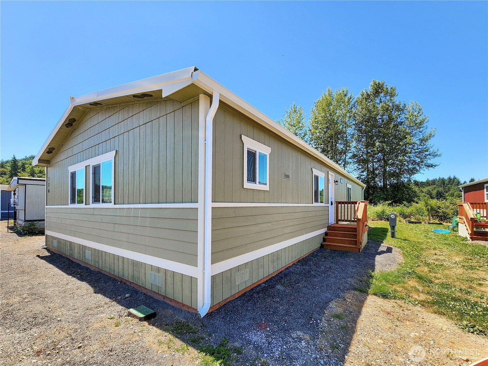 176 Nix Lane Centralia, WA 98531 - Photo 3 of 25 a view of a house with a yard